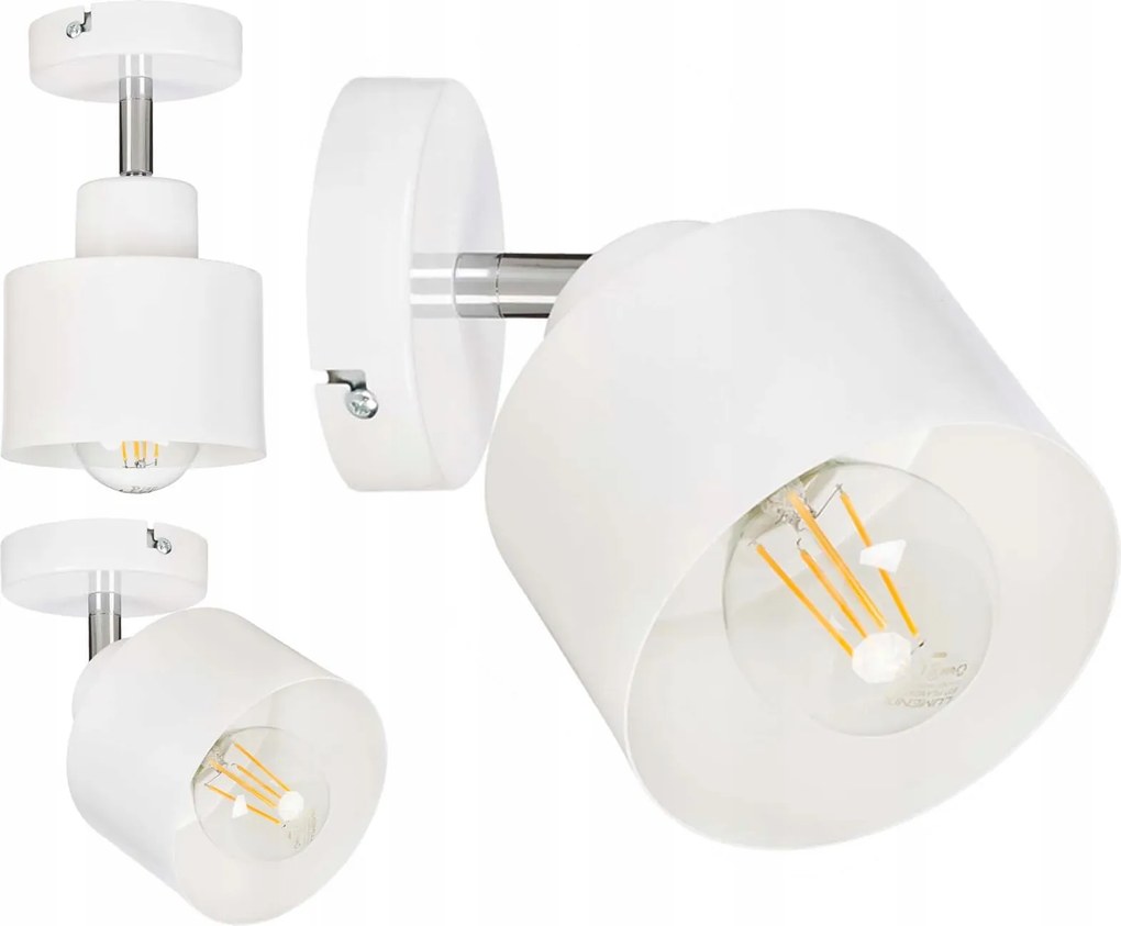 Lámpa Fali Lámpa állítható loft fém Bögre