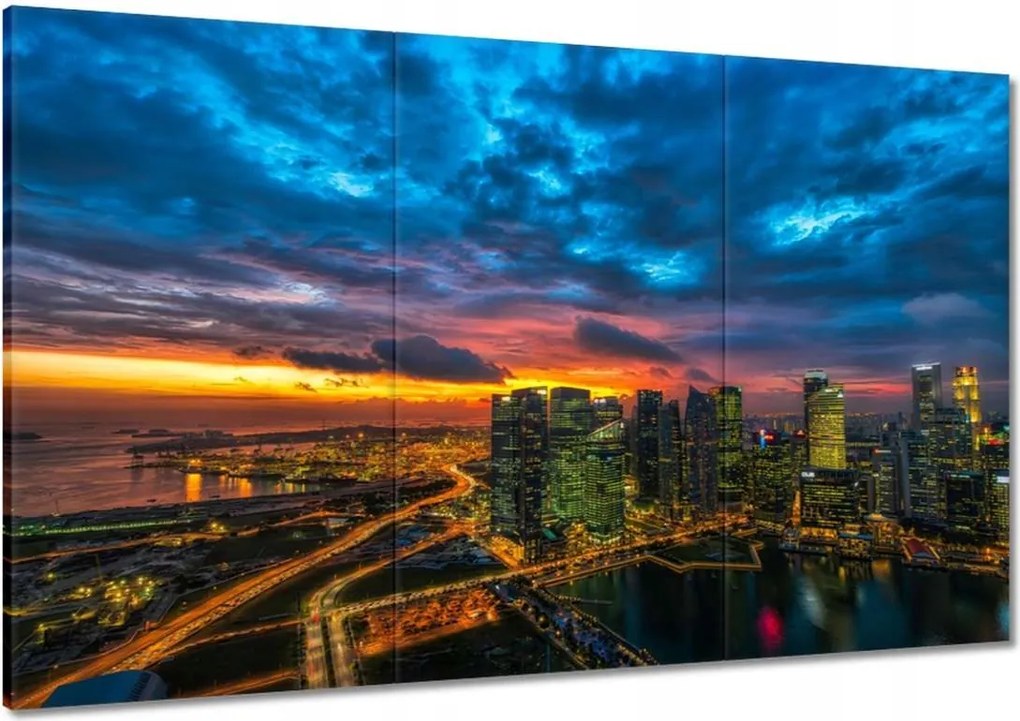 Festmények 120x80 Városi táj Kilátás