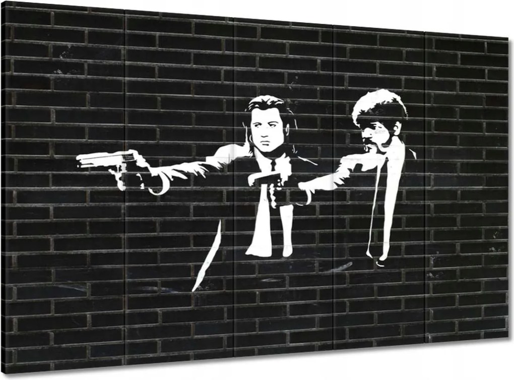 Festmények 100x70 Ponyvaregény Graffiti