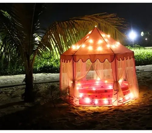 Gyerek sátor palota - Rózsaszín