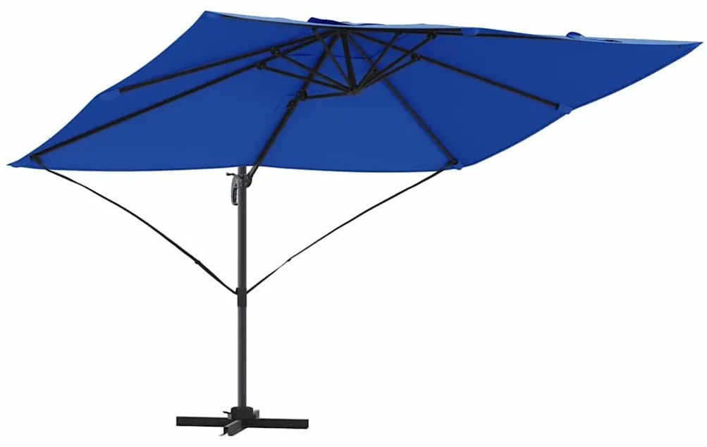 Cantilever Roma Napernyő Kék és Fekete 352 x 251 x 260 cm