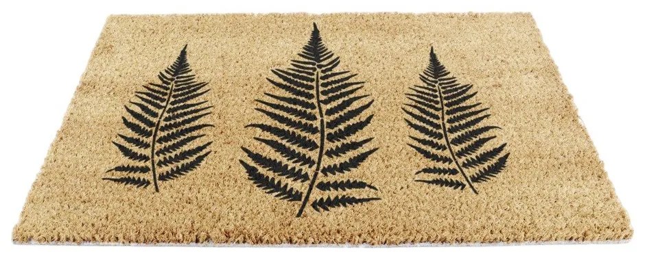 Kókuszrost lábtörlő 40x60 cm Fern Leaf – Artsy Doormats