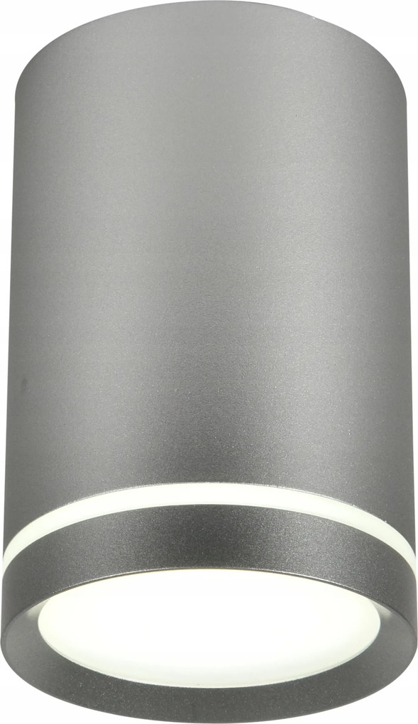 Matt ezüst csöves lámpa 15W GU10 Candellux