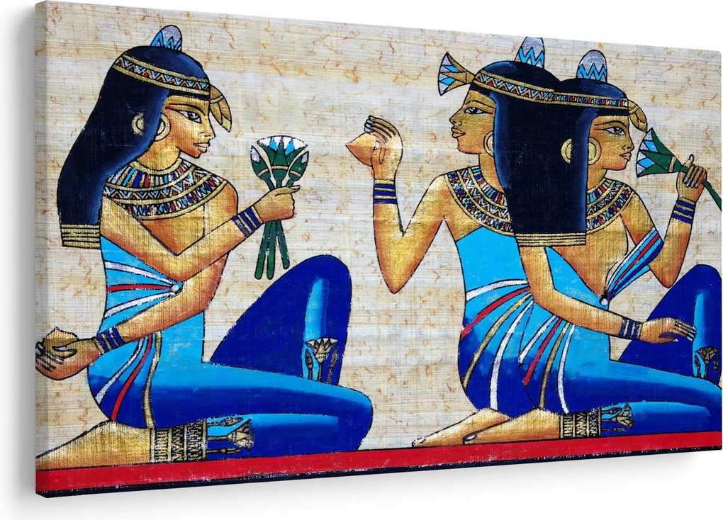 Kép - egyiptomi festmények (90x60 cm)