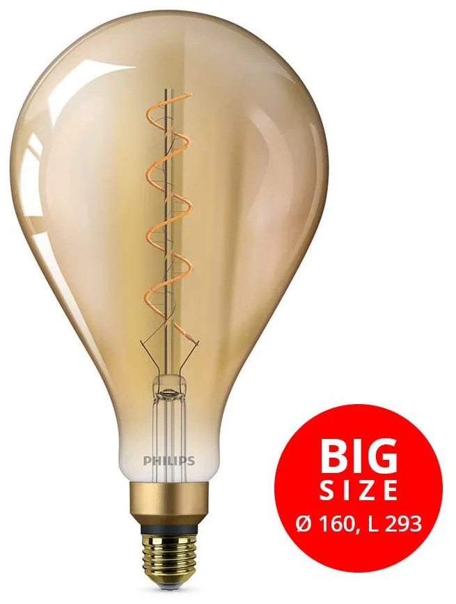 Philips LED Izzó Philips E27/5W/230V 2000K - VINTAGE P2343