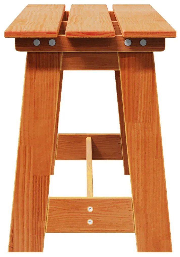 Kerti pad Barna 119 x 35 x 47 cm Tömör fenyőfa