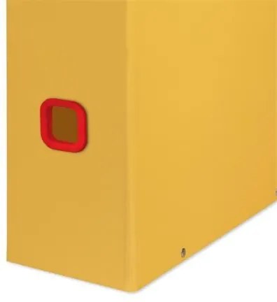 Iratpapucs, PP/karton, 95mm, LEITZ Cosy Click&Store, melegsárga (E53560019)