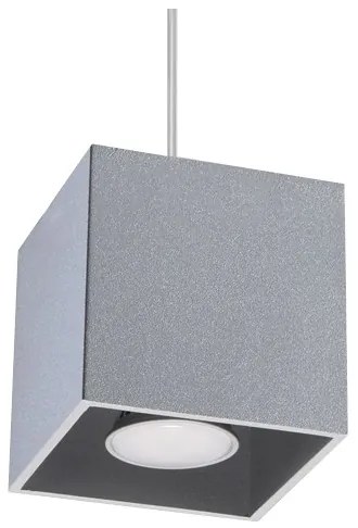 Csillár zsinóron QUAD 1 1xGU10/40W/230V szürke