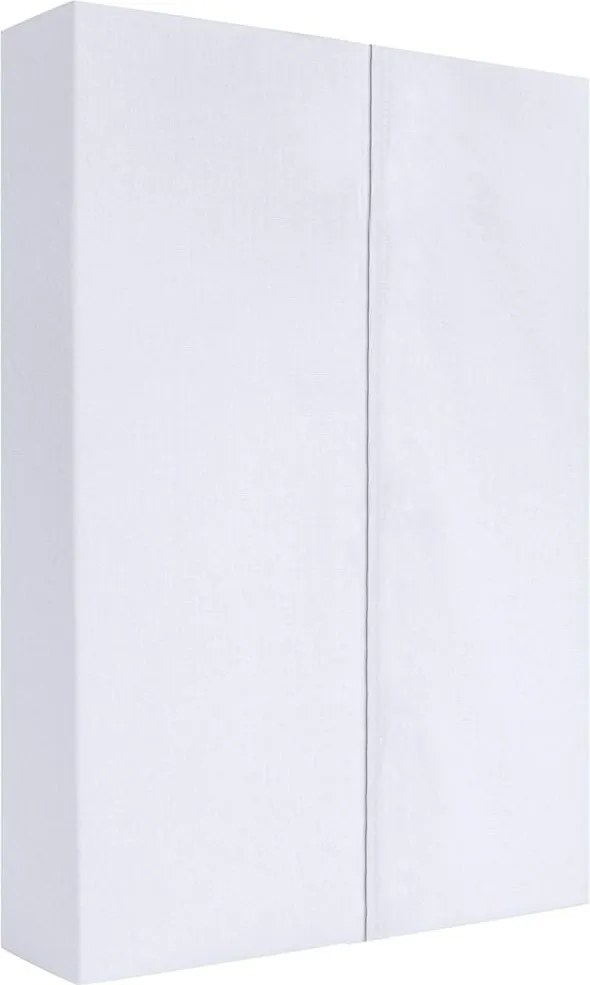 Szatén lepedő 220x210 fehér, gumis