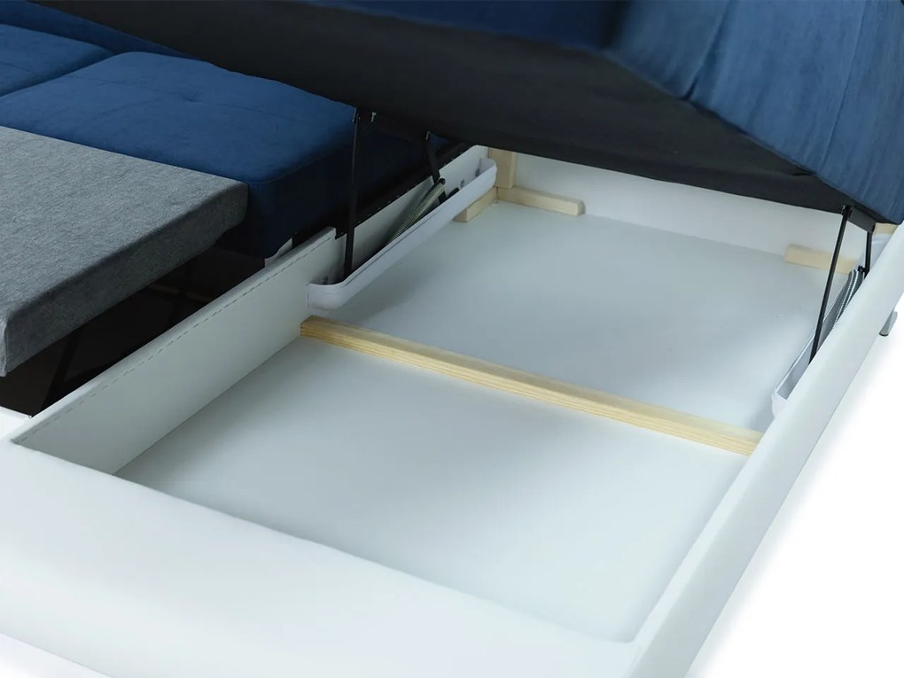 Sarok ülőgarnitúra Alphard Bis (J) (öko-bőr soft 017 + lux 06 + öko-bőr soft 017). 1051160