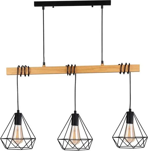 Polux VIGO 314673 Függőlámpa 3x20W LED/E27 IP20