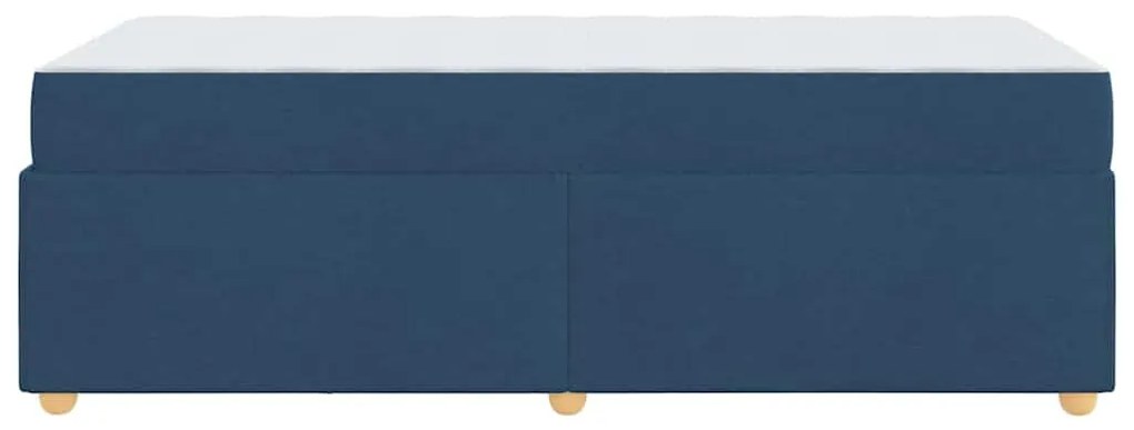 Ágykeret matracmal Kék 80 x 200 cm szövet