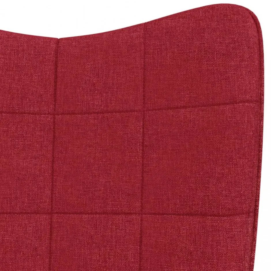 bordó szövet hintaszék