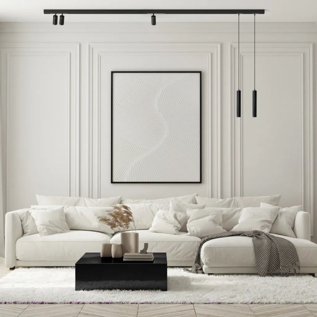 Spot series smart track light black — DK/EU-8008-BK