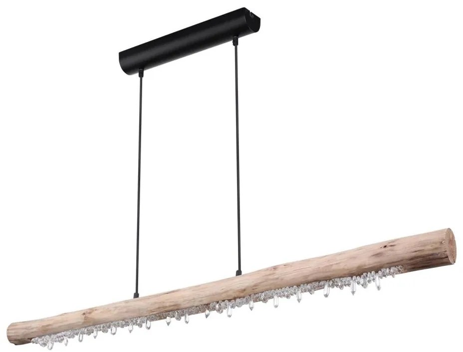 Globo 15354-20-LED Dimmelhető kábeles csillár FELICITAS LED/25W/230V bézs