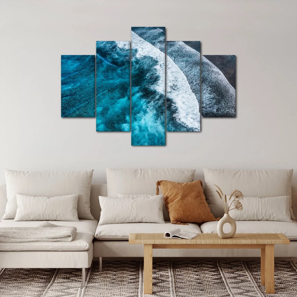Kép - Hullámok a tengeren (150x105 cm)