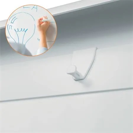 Flipchart tábla, mágneses felület, 70x100 cm, EcoLabel, NOBO Premium Plus, fehér (VN5701)