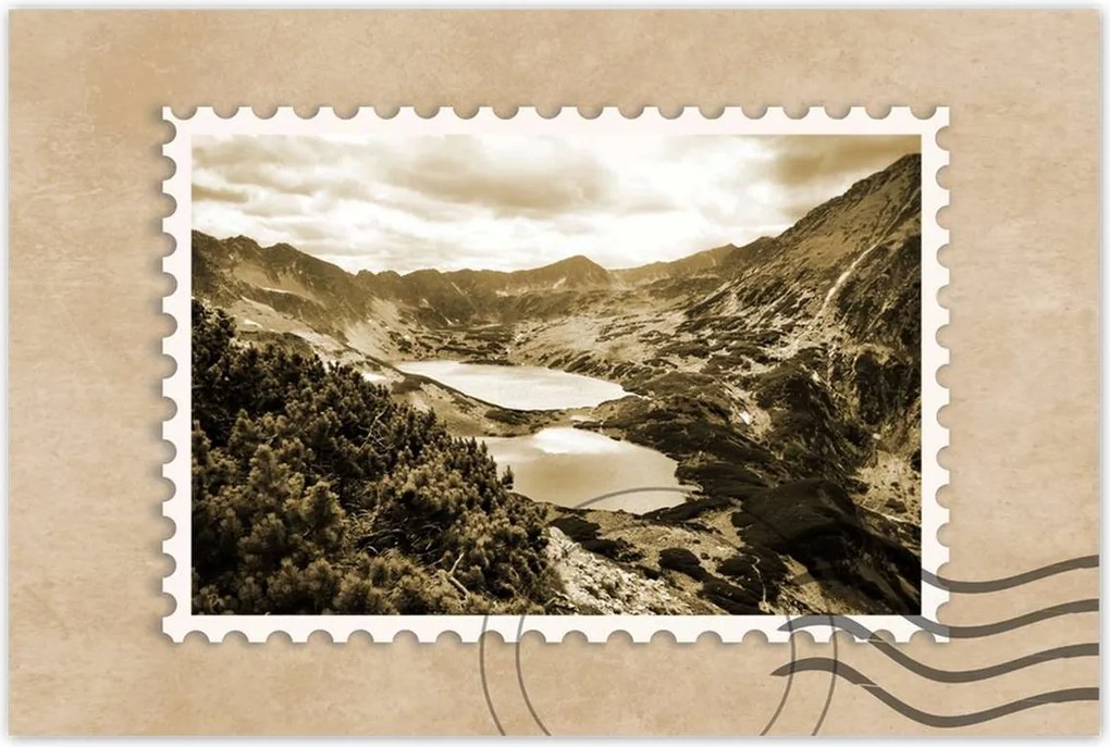 Poszterek 120x80 Tátra Lengyel hegyek Kilátás