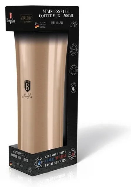 Berlinger Haus termobögre Rosegold Metallic Line, 500 ml