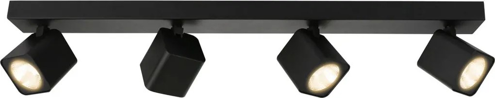 Italux Modern LED spot lámpa Aveiro Fekete ITXSPL-31981-4B-BK