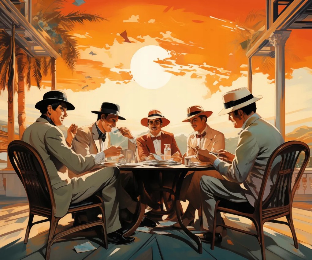 Poszter 60x50cm Ülés a Trópusokon