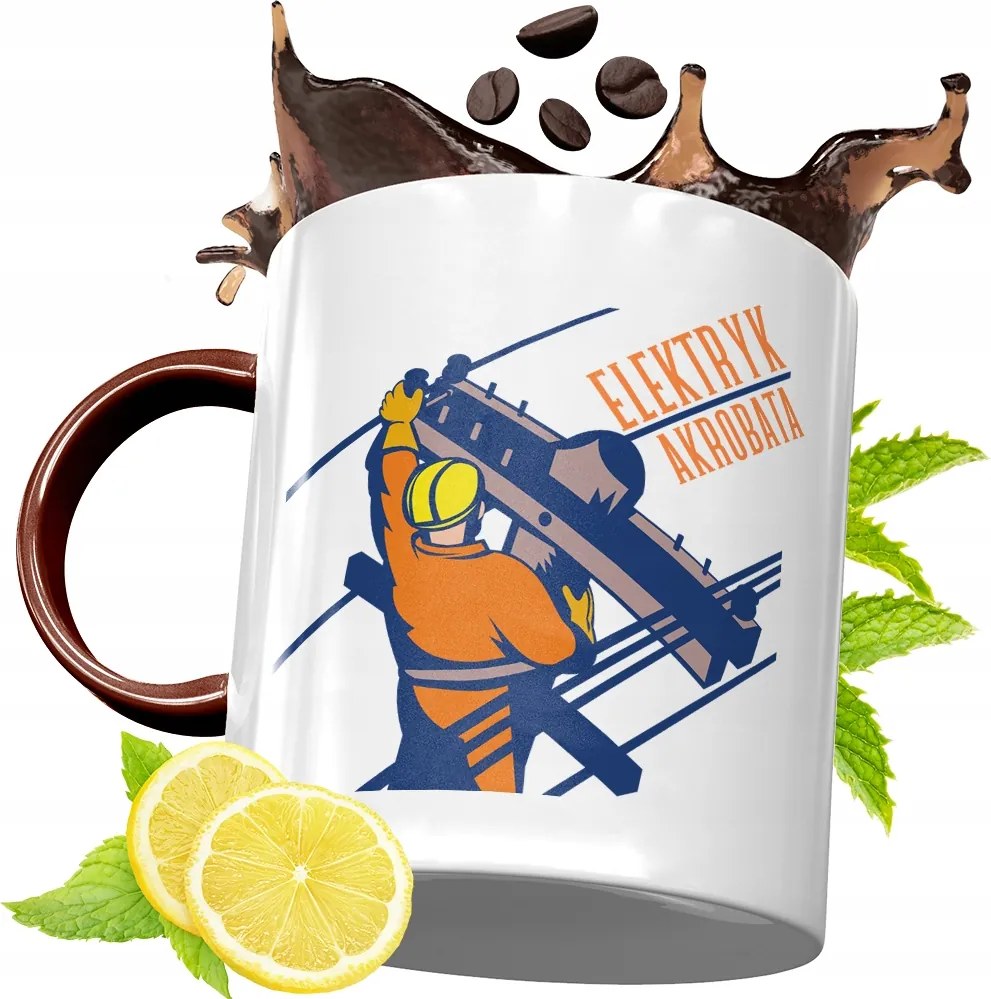 Bordó Bögre Villanyszerelőnek Születésnapi Ajándék fényképes nyomtatással