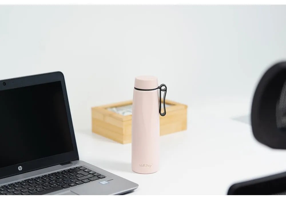 Rózsaszín termosz 500 ml Fuori – Vialli Design