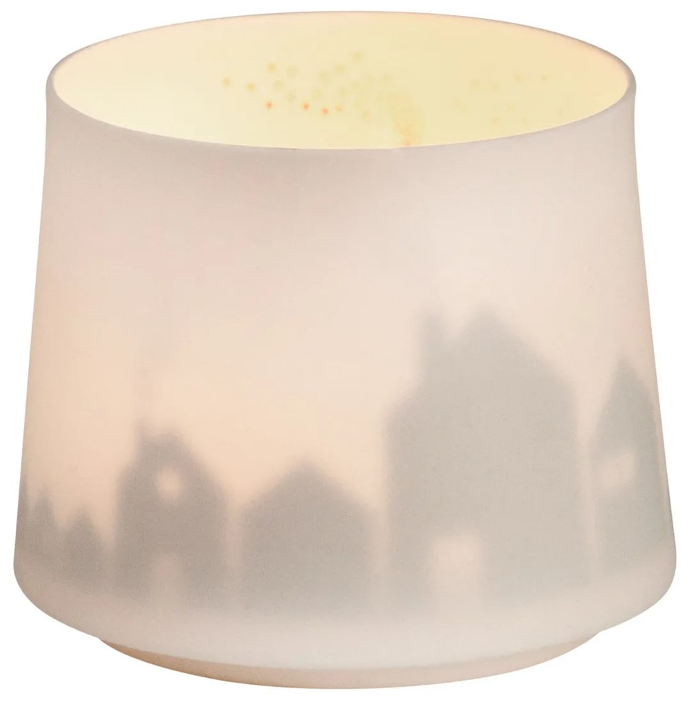 Räder Fehér porcelán gyertyatartó TOWN