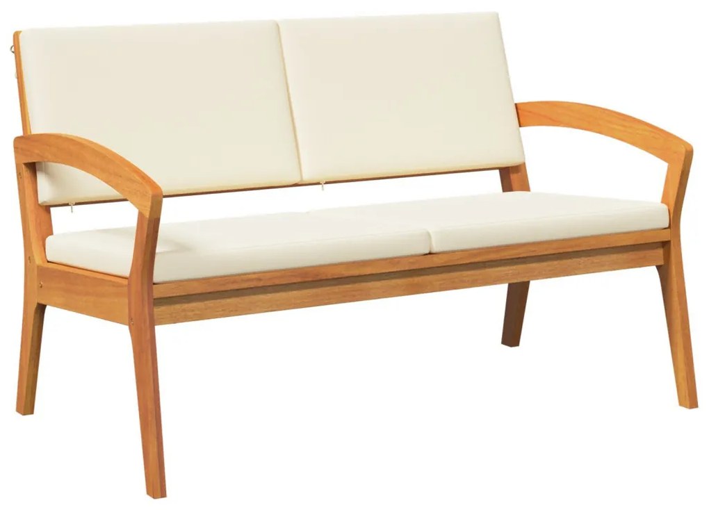 Bisztró készlet 4 pcs Barna 75 x 45 x 38 cm Tömör akácfa