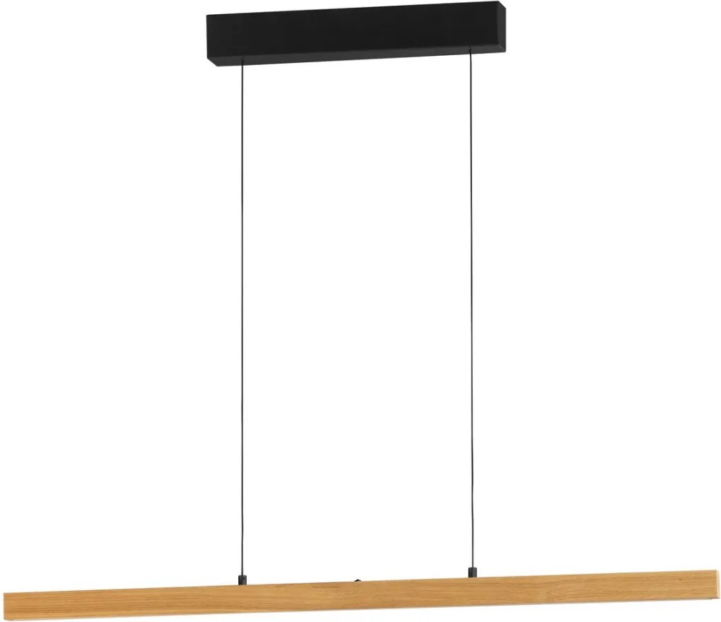 Fischer&Honsel SHINE-WOOD 61102 Függőlámpa 1x26,29w/led 2700k-3350k-4000k 3341lm ip20