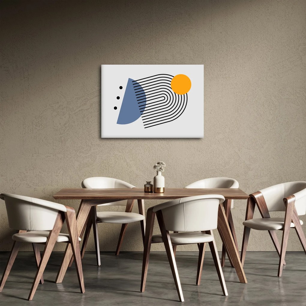 Kép - Minimalista absztrakció N⁰2 (70x50 cm)