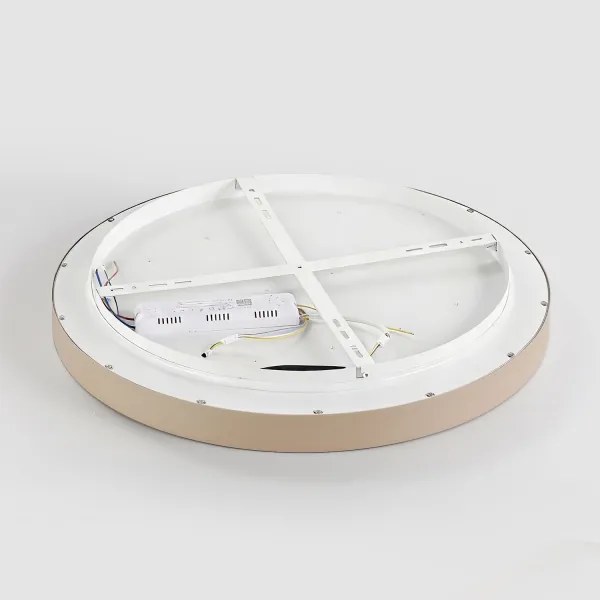 Brilagi - LED dimmelhető lámpatest GLASS POOL DOUBLE LED/48W/230V 40 cm bézs + távirányító