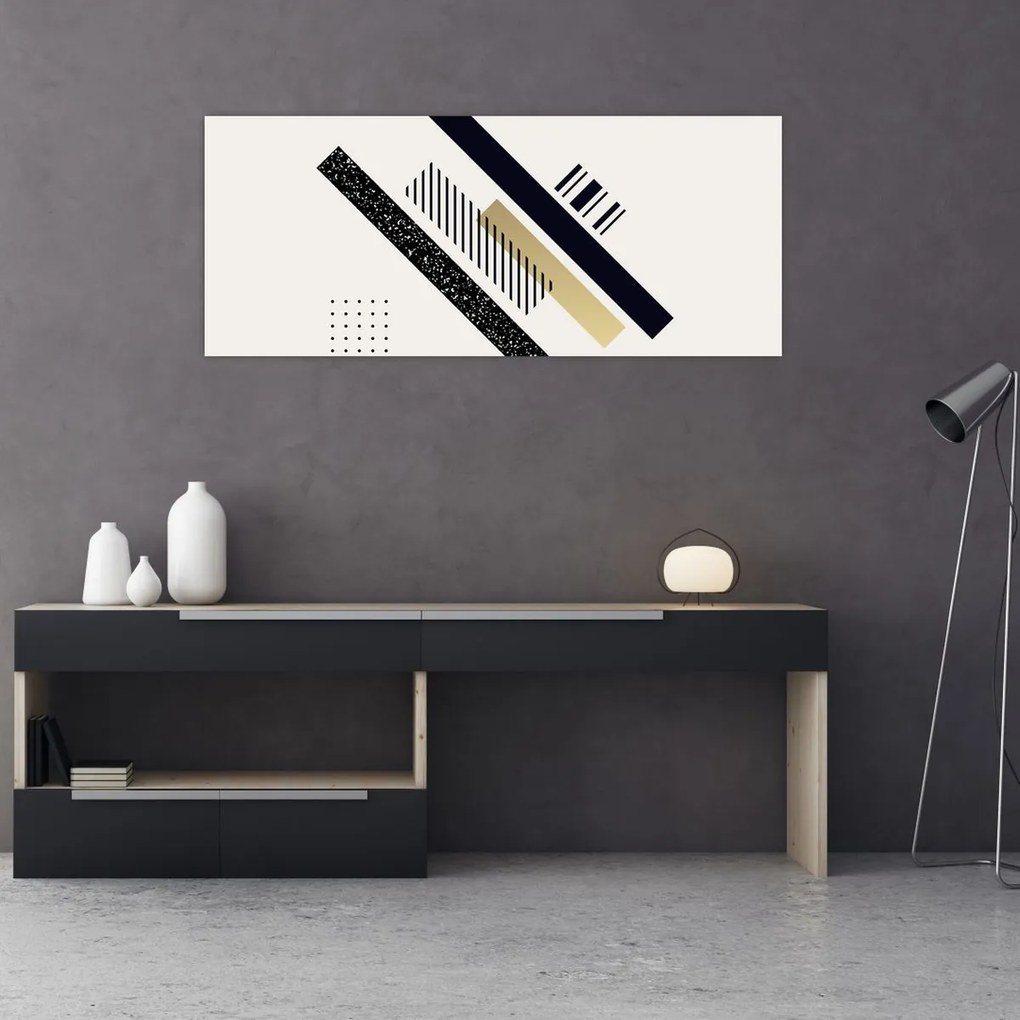 Kép - Geometriai formák N⁰5 (120x50 cm)