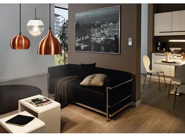 Eglo 93708 - LED függeszték MONTEFIO 1 1xLED/5W/230V