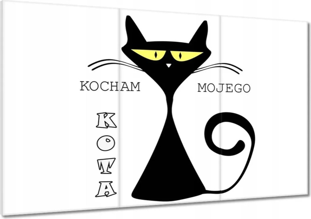 Festmények 120x80 Szeretem, hogy három másik ember