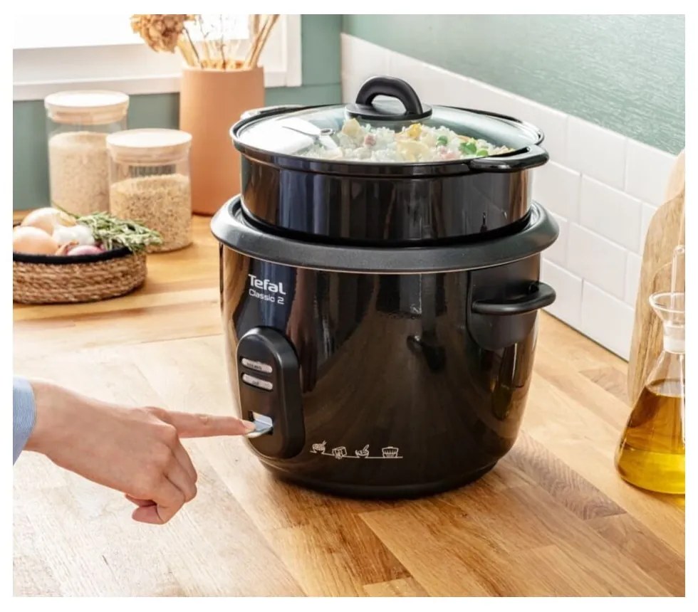 Fekete rizsfőző RK103811 – Tefal
