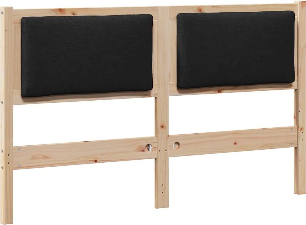 vidaXL Fejtámla Egyéb Barna 150 cm Tömör fenyőfa