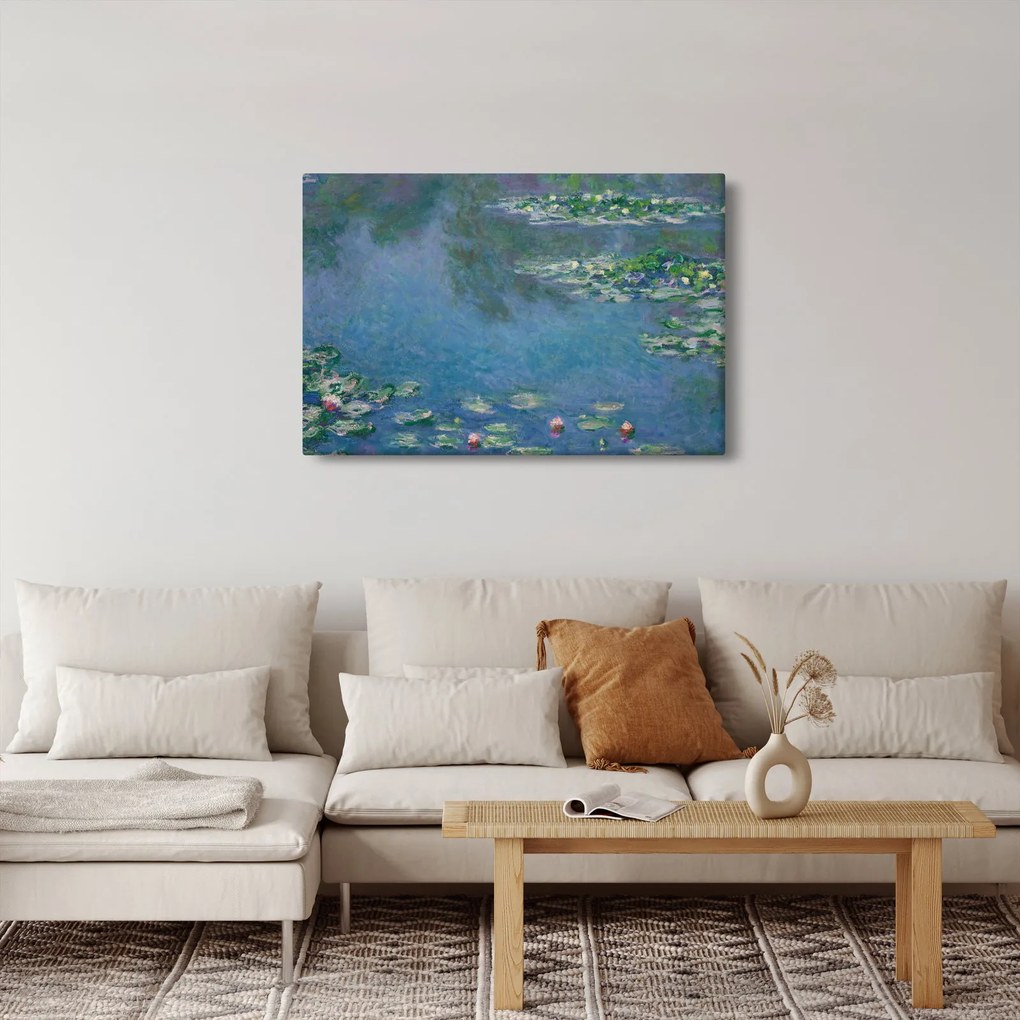 Kép - Claude Monet, Water Lilies, reprodukciók (90x60 cm)