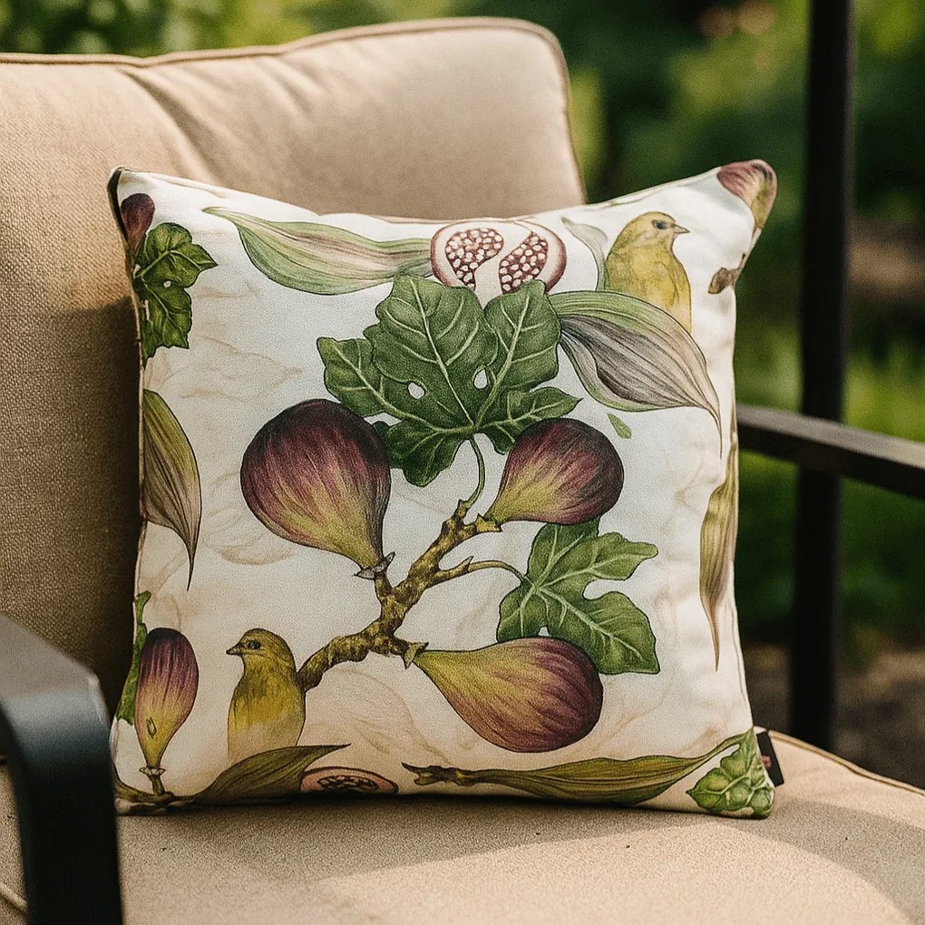 Kültéri párna JASMINE BEIGE 50x50 cm, bézs