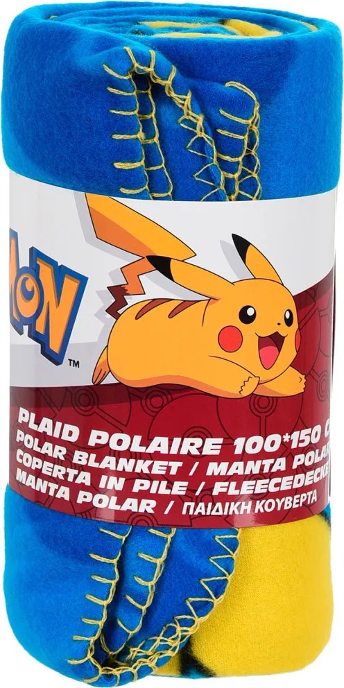 Pokémon Wave polár takaró 100x150cm