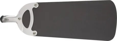 Globo 0307 Mennyezeti ventilátor matt króm test, bükk,grafitszürke MDF lapát, üveg búra, 1X60W E27, 50Hz, 3 fokozatú, 2 irányú forgás,láncos húzókapcsolóval