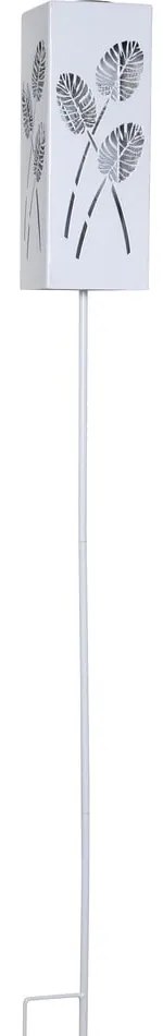 Albaleaf fehér fém napelemes világító LED dekoráció - Star Trading