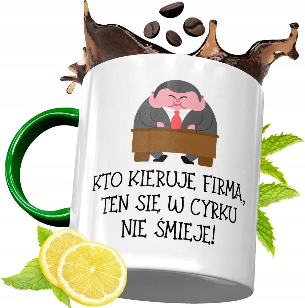 Zöld Bögre Vezetőnek Születésnapra Ajándék fényképes nyomtatással