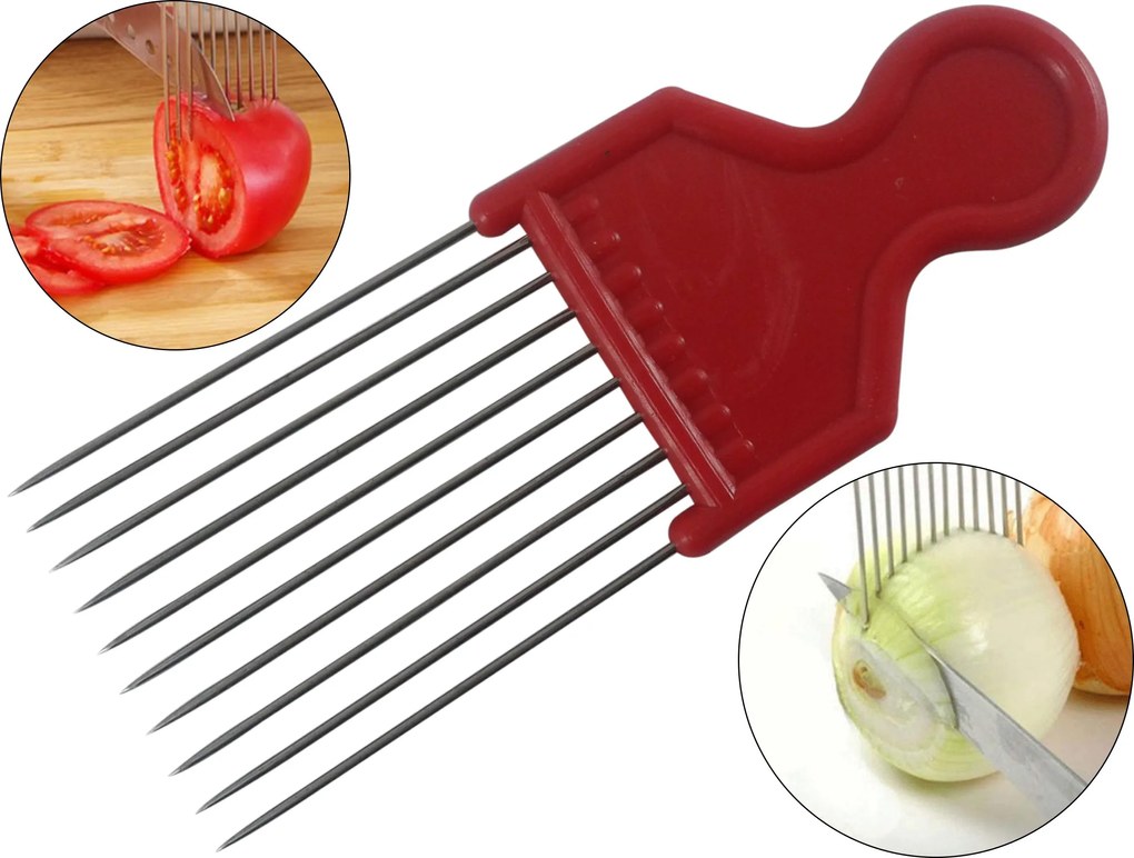 Fogantyú Zöldség Hagyma Szeletelő Hámozó Szeletelő Reszelő Kés 27