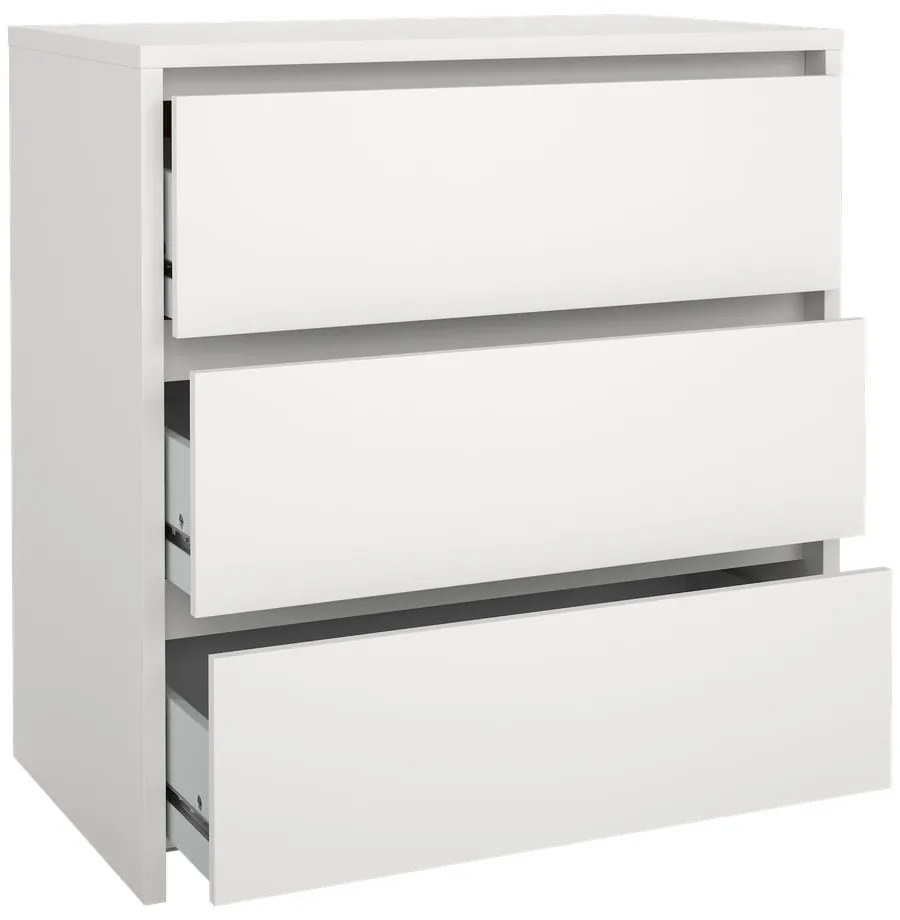 Fehér komód 80x84x48 cm Next – Tvilum