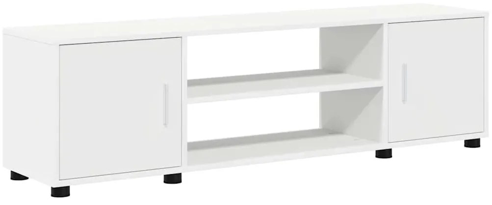 4 részes TV szekrény szett Falra szerelhető 4 pcs Fehér Faanyag