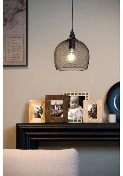 Lucide 43404/22/30 - Függeszték MESH 1xE27/60W/230V 22 cm