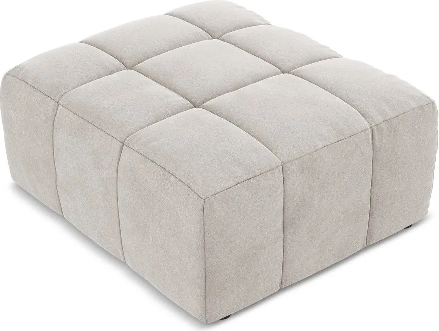 Bézs bársony lábtartó Aloha – Makamii