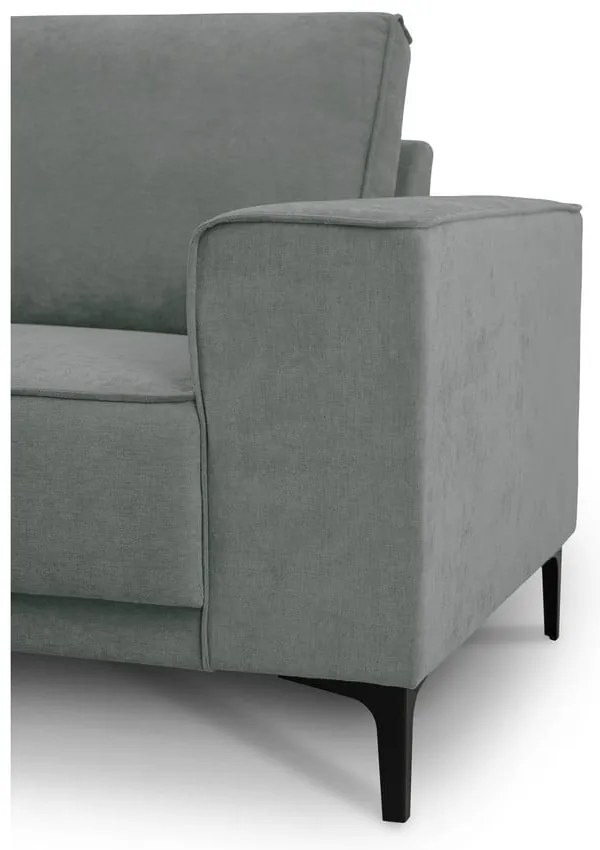 Sötétszürke sarokkanapé (bal oldali) Copenhagen – Scandic