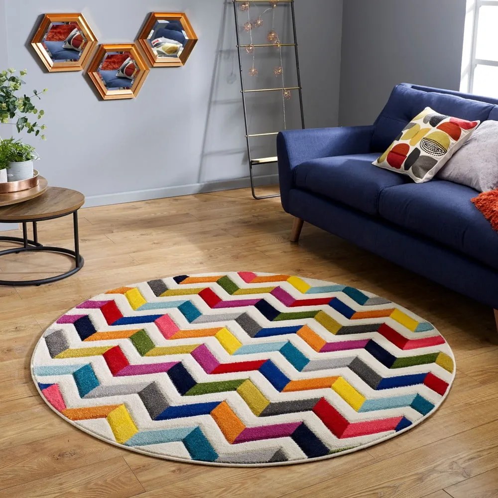 Bolero szőnyeg, ø 160 cm - Flair Rugs